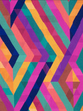 Charger l'image dans la galerie, Viscose Abstraite Fuchsia