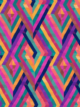 Charger l'image dans la galerie, Viscose Abstraite Fuchsia