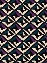 Charger l'image dans la galerie, Popeline de Viscose Graphique