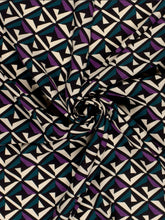 Charger l'image dans la galerie, Popeline de Viscose Graphique