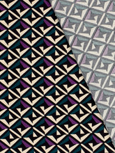 Charger l'image dans la galerie, Popeline de Viscose Graphique