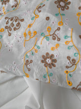 Charger l'image dans la galerie, Popeline Brodée - 3 Coloris