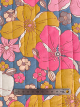 Charger l'image dans la galerie, Matelassé Maxi Flowers - Bleu