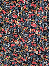 Charger l'image dans la galerie, Veste Achille Matelassée Maxi Flowers - Bleu