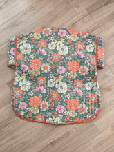 Charger l'image dans la galerie, Veste Achille Matelassée Maxi Flowers - Vert