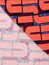 Charger l'image dans la galerie, Jersey Viscose Brick Printed