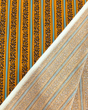 Charger l'image dans la galerie, Coton Léoli Ocre/Bleu