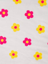 Charger l'image dans la galerie, Voile de coton brodé Flowers Acidulées