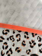 Charger l'image dans la galerie, Matelassé Double Gaze Graou Camel/Uni Grège