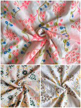 Charger l'image dans la galerie, Popeline Brodée - 3 Coloris