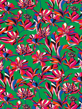Charger l'image dans la galerie, Viscose Funky Fleurs Graphiques