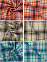 Charger l'image dans la galerie, Double Gaze Tartan - 3 coloris