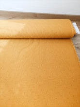 Charger l'image dans la galerie, Double Gaze Brodée Jaune Moutarde