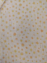Charger l'image dans la galerie, Double Gaze Pois sur Fond Blanc Cassé