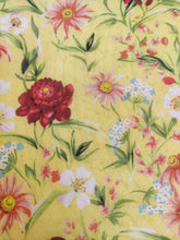 Charger l'image dans la galerie, Voile Multi-Fleurs sur Fond Jaune