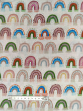 Charger l'image dans la galerie, Double Gaze Arc-en-Ciel sur Fond Blanc