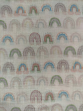 Charger l'image dans la galerie, Double Gaze Arc-en-Ciel sur Fond Blanc