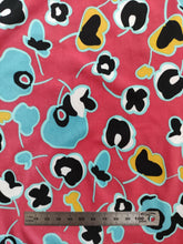 Charger l'image dans la galerie, Lycra Polyviscose Fleurs Stylisées - Coupon unique 1m75