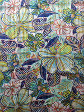 Charger l'image dans la galerie, Voile Lurex Méga Fleurs Vintage 70's
