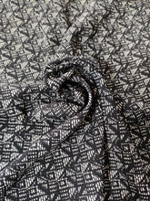 Charger l'image dans la galerie, Polyviscose Graphique N&B