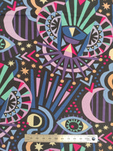 Charger l'image dans la galerie, Rayonne Mystical Gardens Eyes - coupon unique 2m