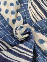 Charger l'image dans la galerie, Voile de Coton Straight and Dots