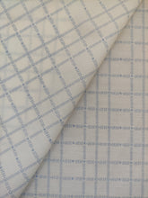 Charger l'image dans la galerie, Popeline Carreaux Indigo