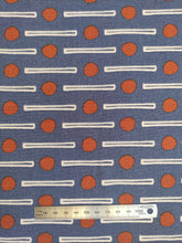Charger l'image dans la galerie, Popeline "Japan Dots" fond Indigo