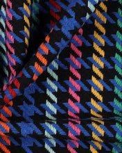 Charger l'image dans la galerie, Tweed Pied de Poule Arc-en-Ciel
