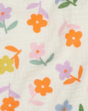Charger l'image dans la galerie, Double Gaze Orange Flowers
