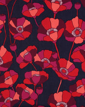 Charger l'image dans la galerie, Popeline Coton/Viscose Pavot -3 Coloris
