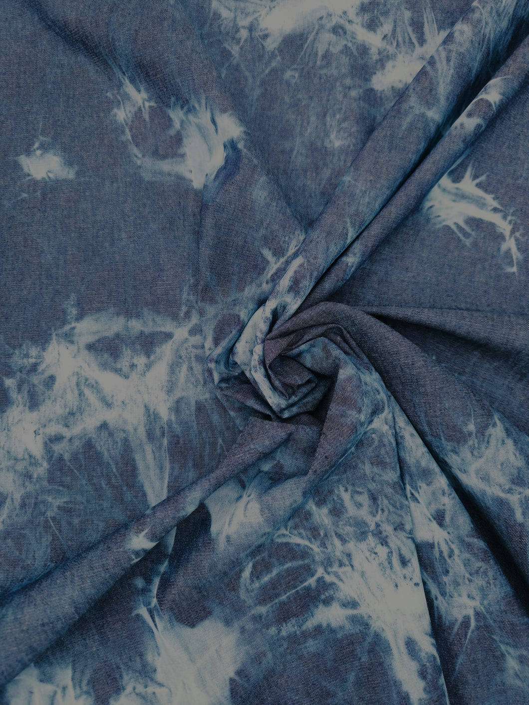 Chambray Tie and Dye Denim