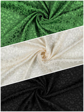 Charger l'image dans la galerie, Viscose Jacquard Panthère - 3 Coloris
