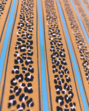 Charger l'image dans la galerie, Coton Léoli Ocre/Bleu
