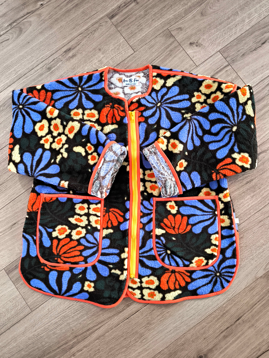 Veste Achille Mouton Flowers