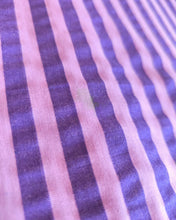 Charger l'image dans la galerie, Seersucker Rayé Jacinthe/Violet
