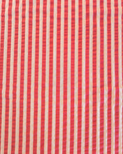 Charger l'image dans la galerie, Seersucker Rayé Abricot/Cerise
