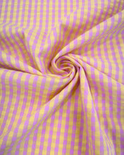Charger l'image dans la galerie, Seersucker Vichy Bonbon/Beurre
