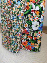 Charger l&#39;image dans la galerie, Jersey Grosses Fleurs Multicolores
